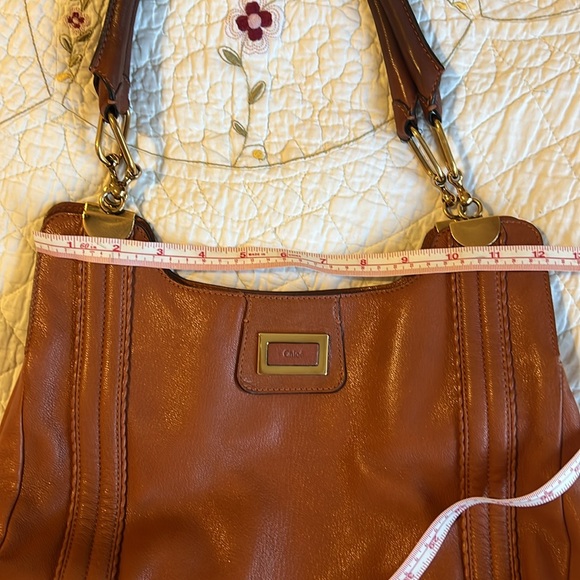 Chloé Brown Leather Shoulder Tote Bag | Gold Hardware | Snap Closure | VGC - Picture 11 of 12